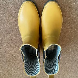 Yellow LL Bean Rainboots